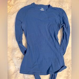 Skims Blue Long Sleeve Top